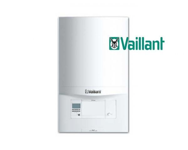 Caldera de Gas Mixta Vaillant Pure 24kW con Plantilla y Salida de